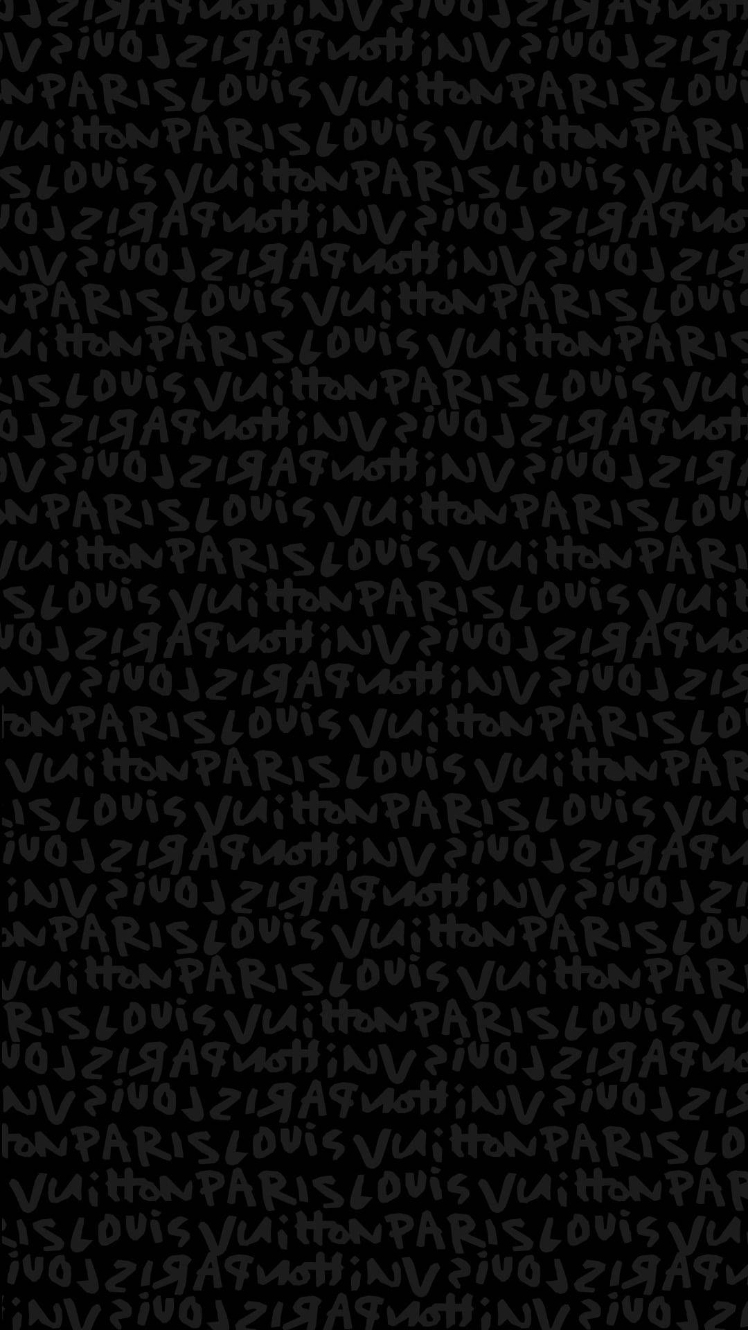 Download Dark Aesthetic Louis Vuitton Phone Wallpaper