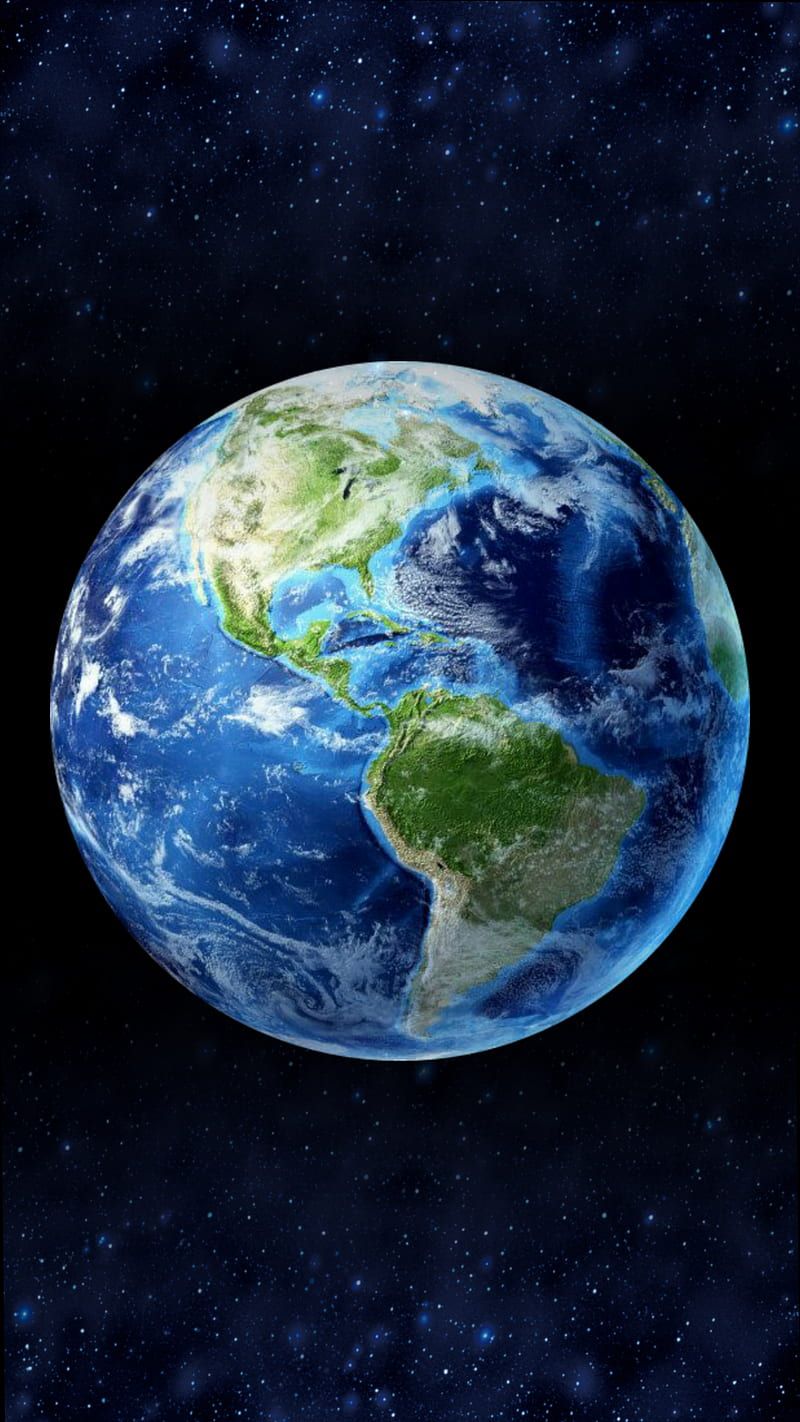 A picture of the earth in space - Earth