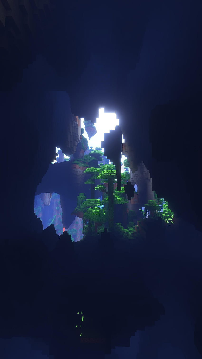 Aesthetic minecraft HD wallpaper