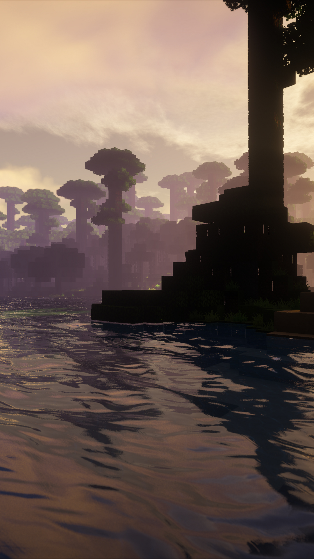 Download Minecraft world, Minecraft, World Wallpaper in 1080x1920 Resolution