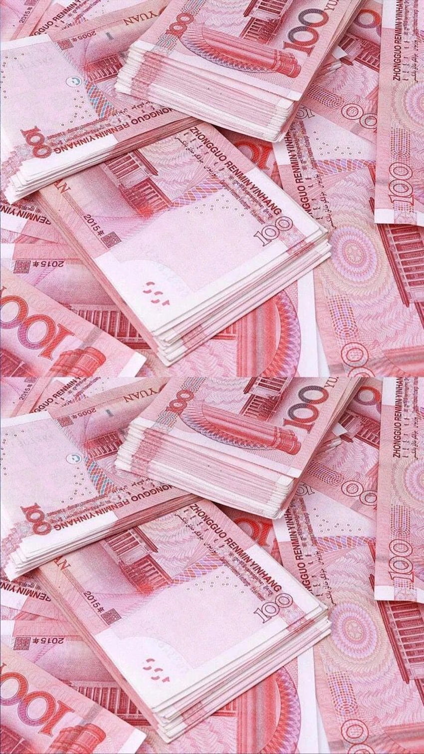 Pink money HD wallpaper