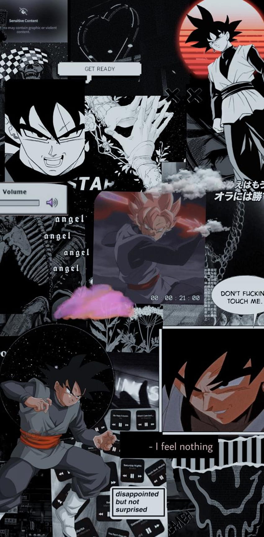 Goku black by Jerry14NarDxoo, anime dbz aesthetic HD phone wallpaper