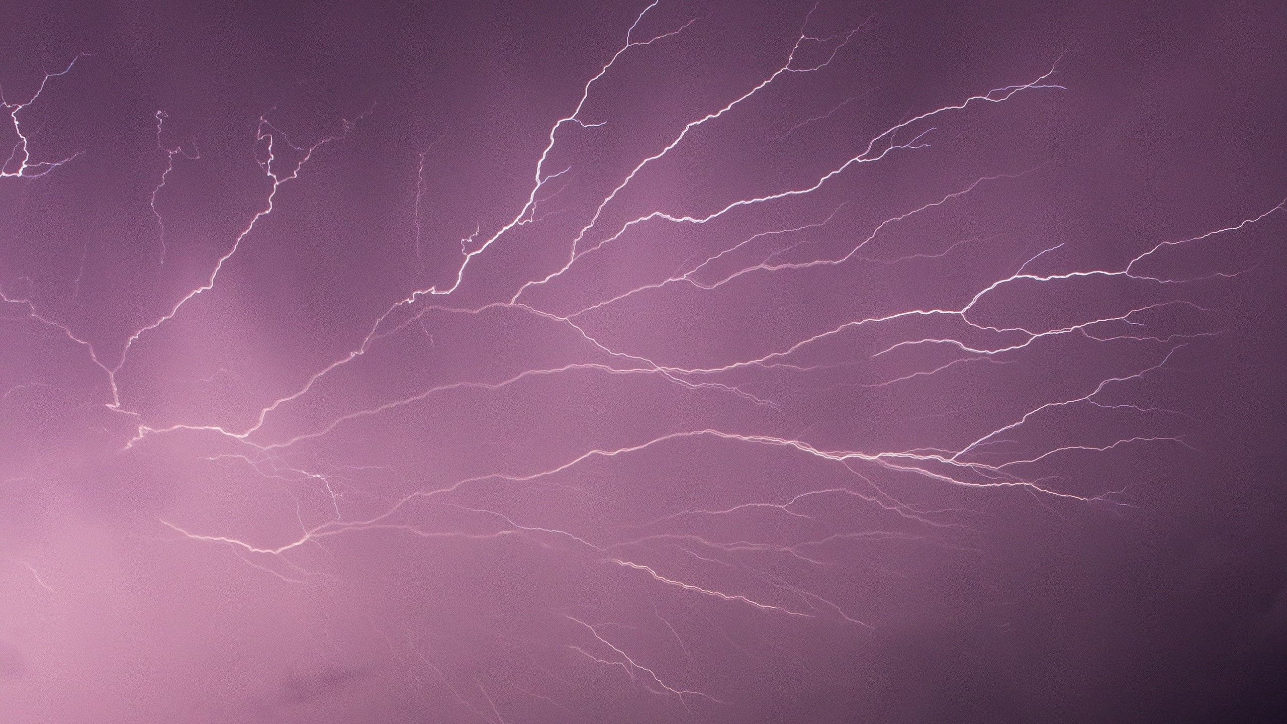 A lightning bolt is shown in the sky - Lightning