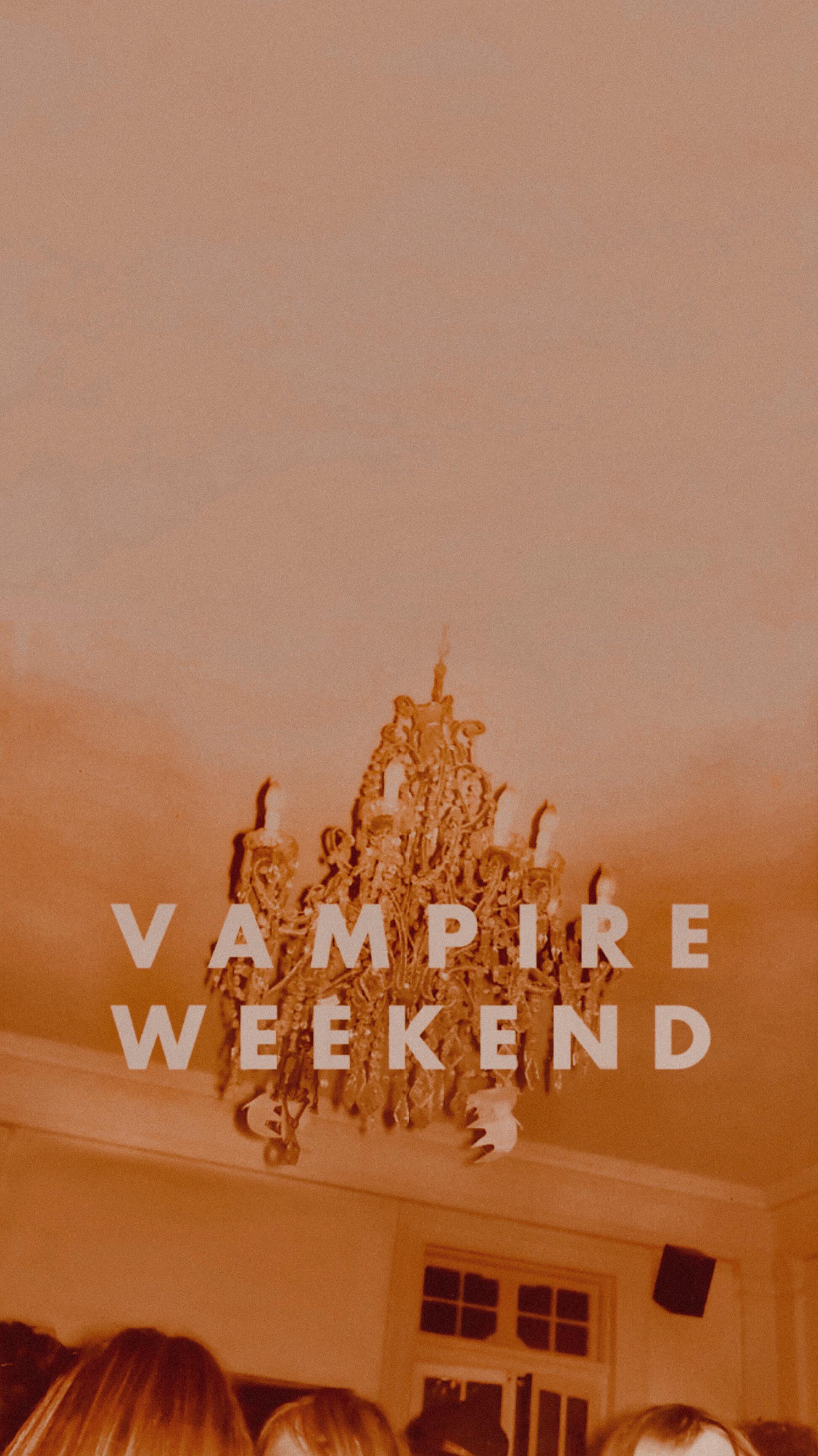 The album cover for Vampire Weekend's self-titled album. - Vampire