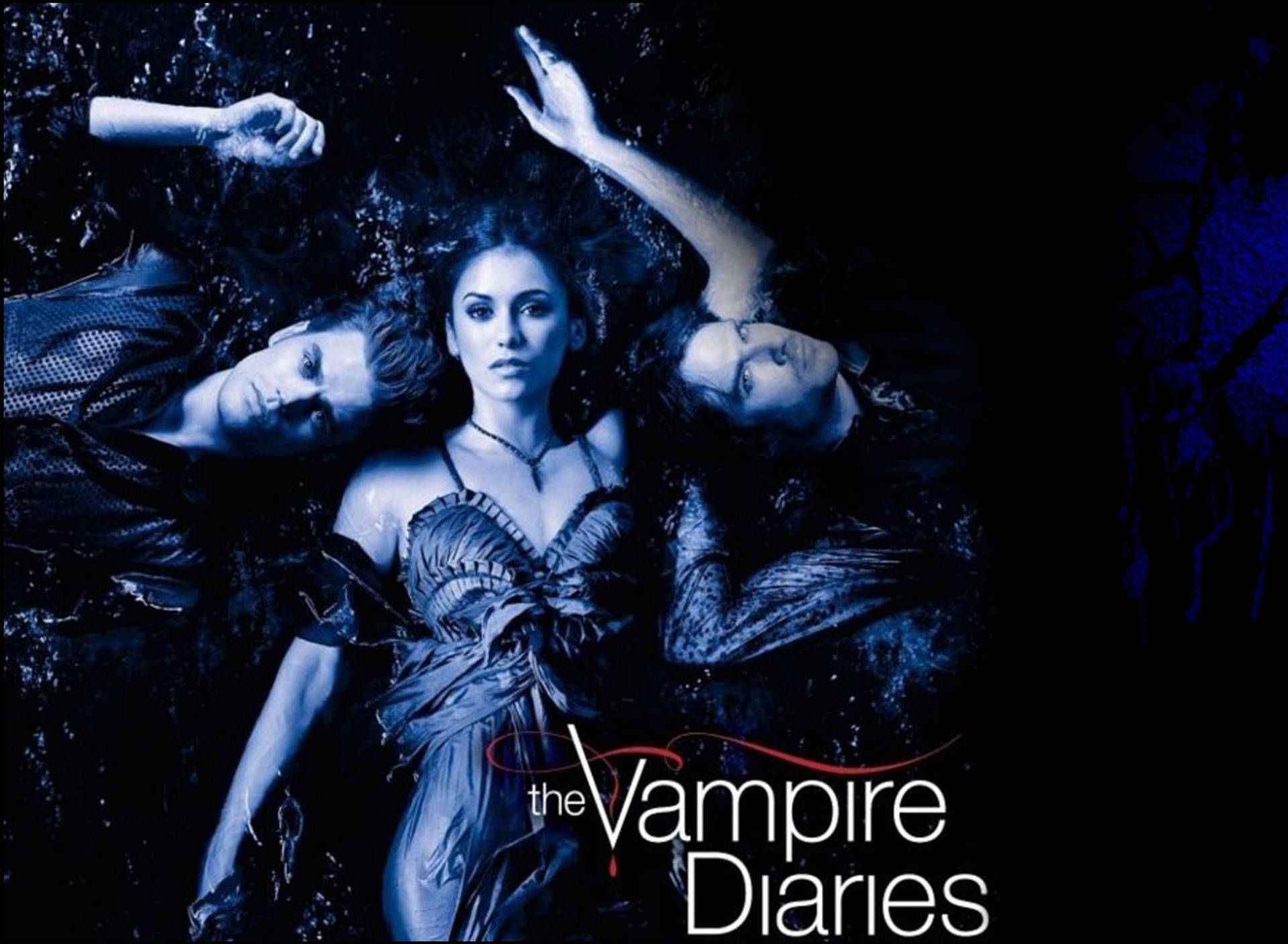 Download Vampire Diaries Blue Aesthetic Wallpaper