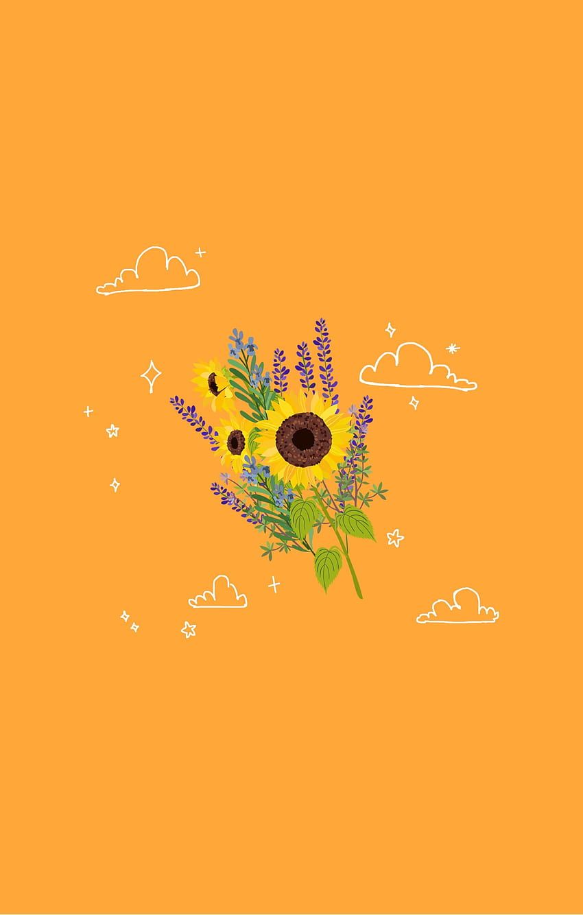 mustard aesthetic HD wallpaper