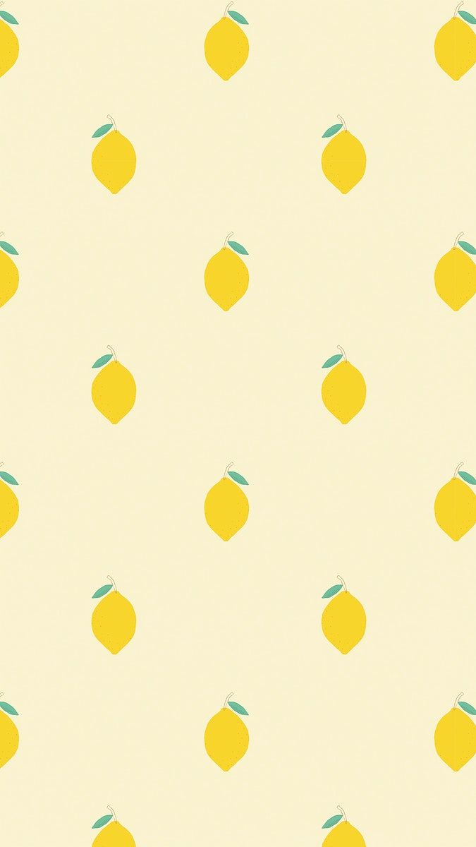 A wallpaper with lemons on it - Lemon