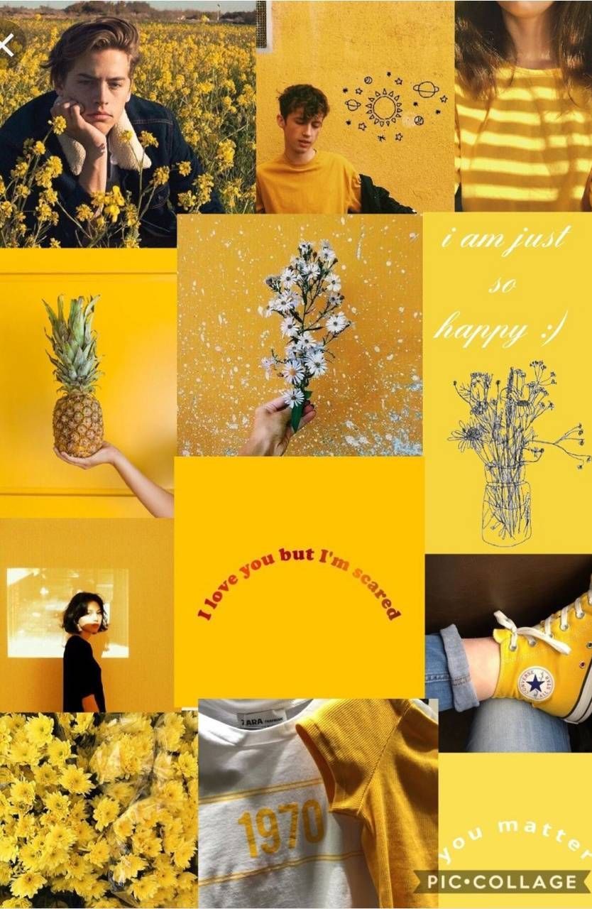 Yellow Aesthetic 5 wallpaper by Unicorniesyt. Yellow aesthetic pastel, iPhone wallpaper yellow, Yellow aesthetic