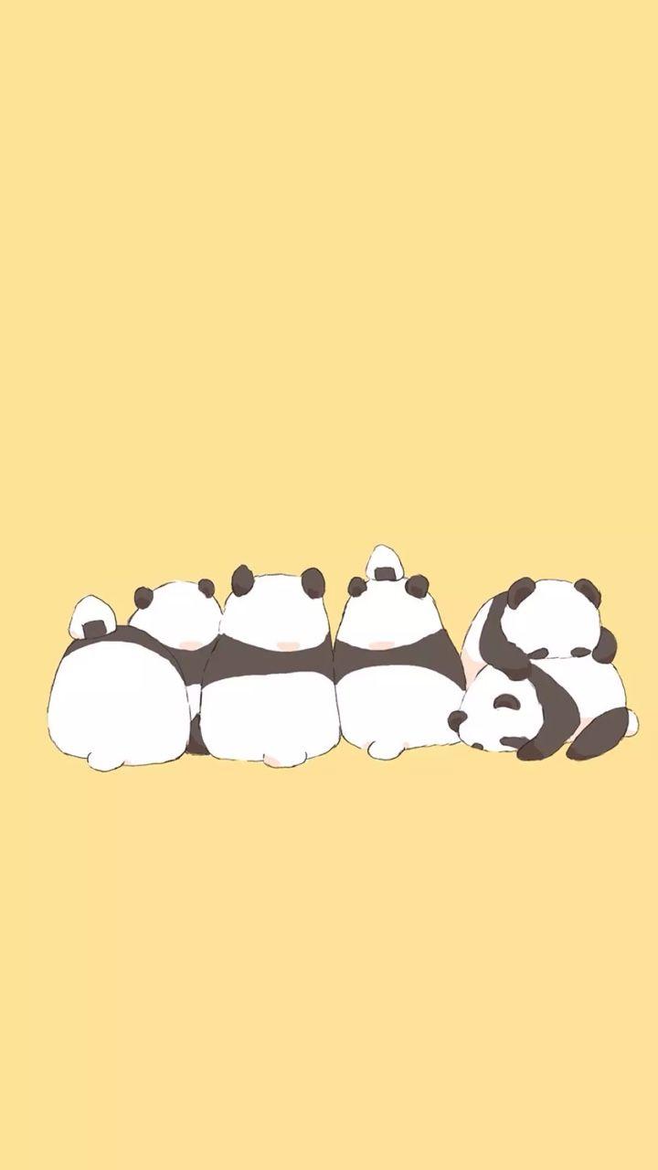 Aesthetic Panda Wallpaper