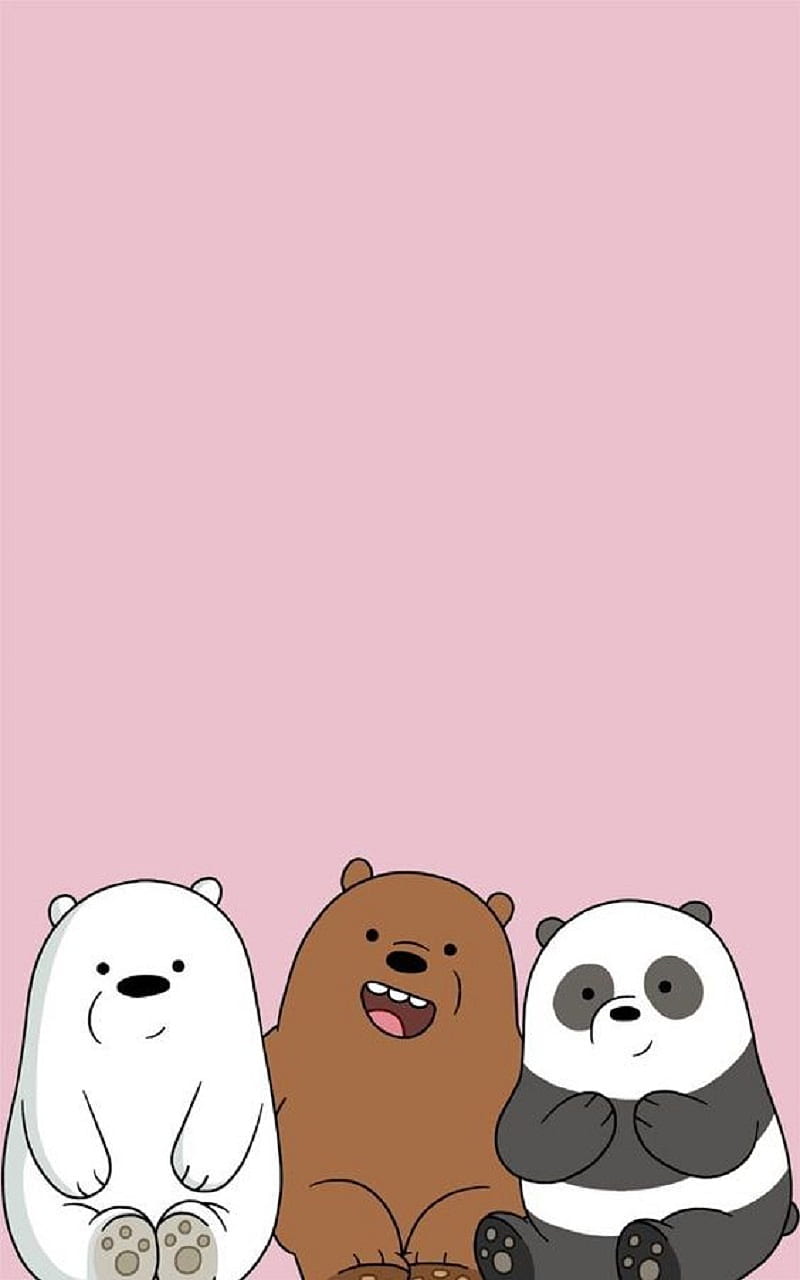 We bare bears wallpaper for iPhone and Android phone - Panda