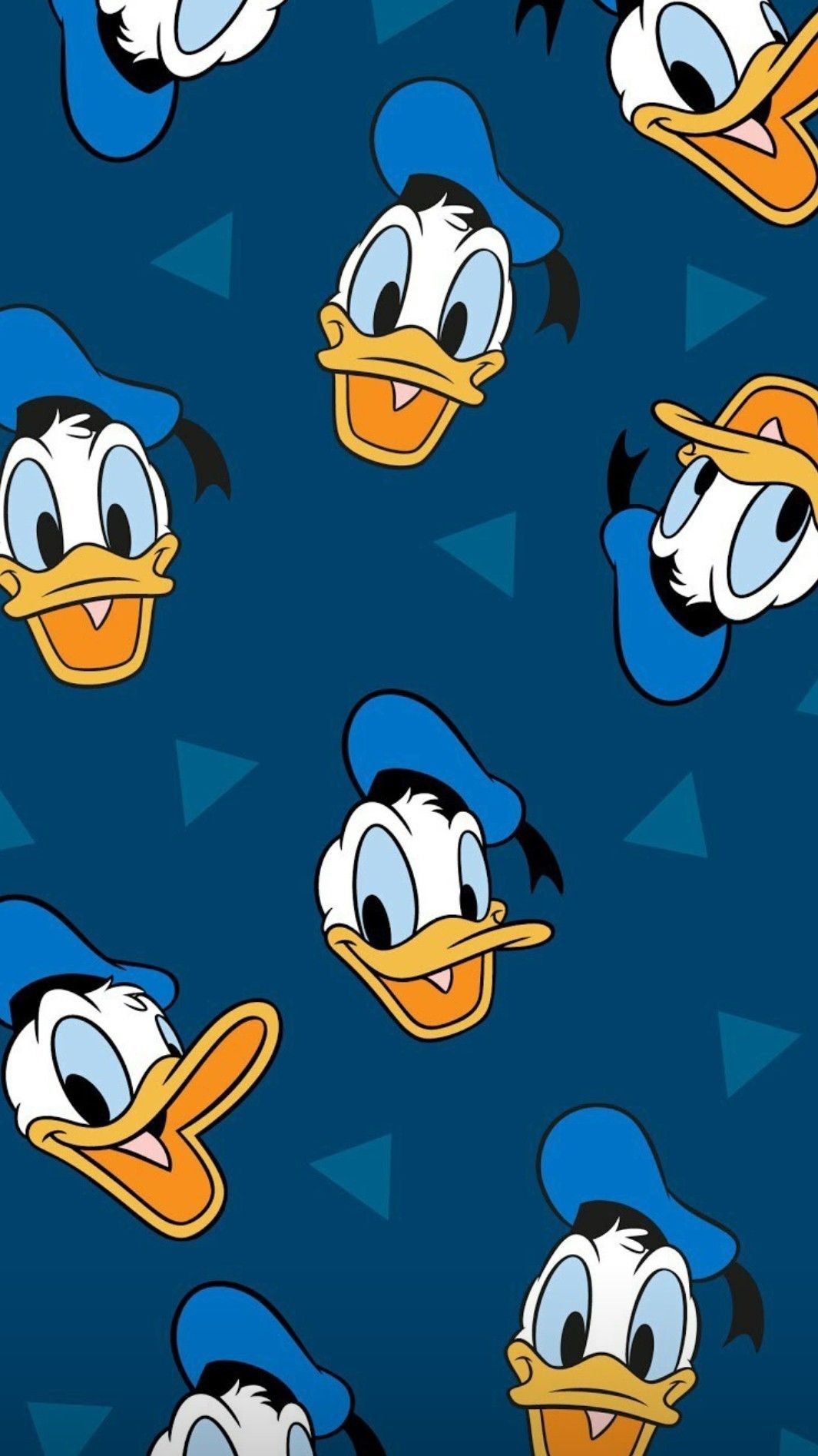 A pattern of donald duck and his friends - Duck