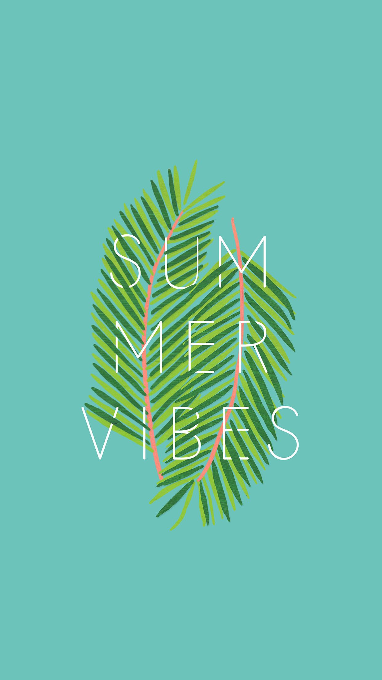 The cover of a book called summer vibes - Aqua