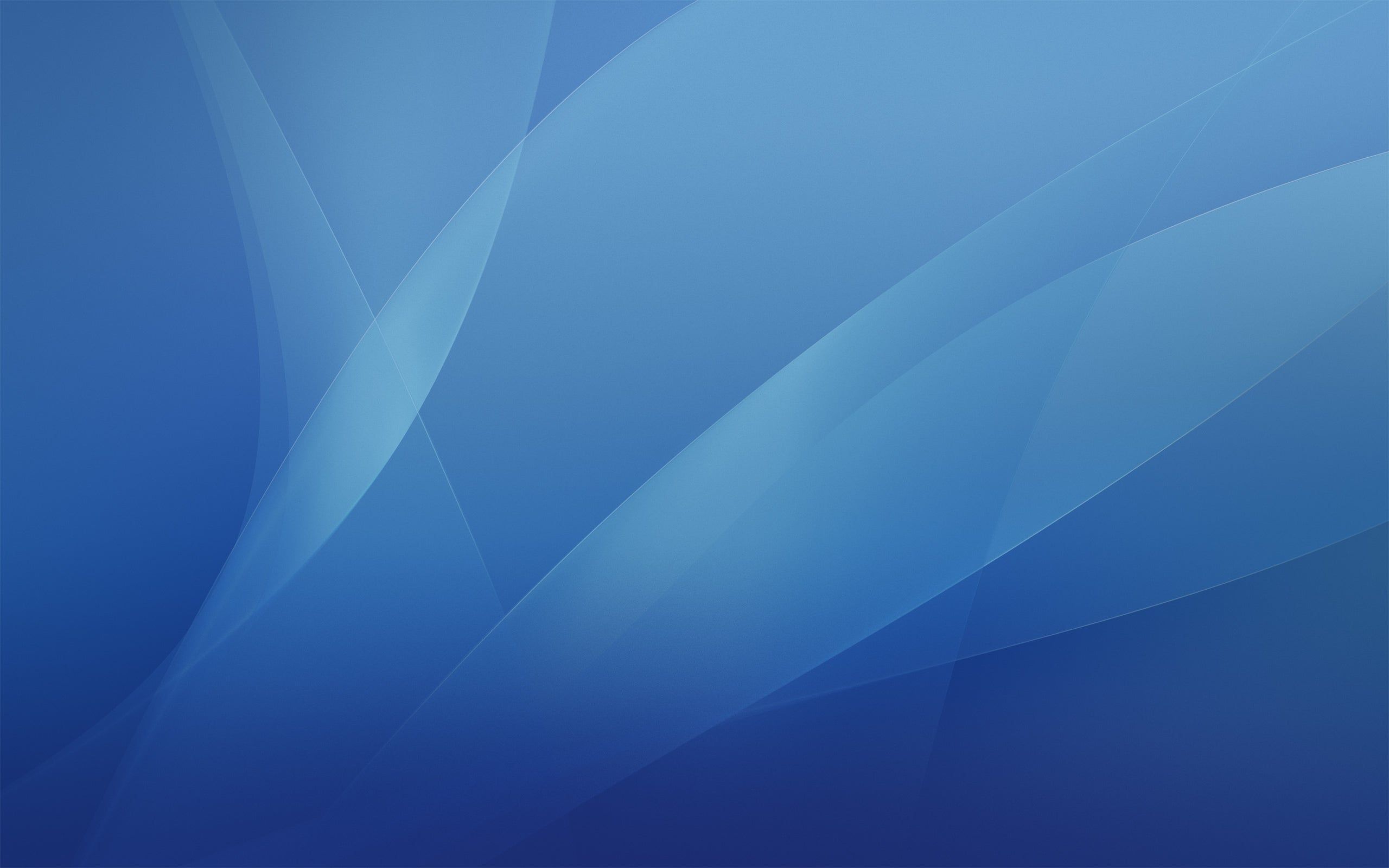 Blue abstract wallpaper with smooth lines and waves - Aqua