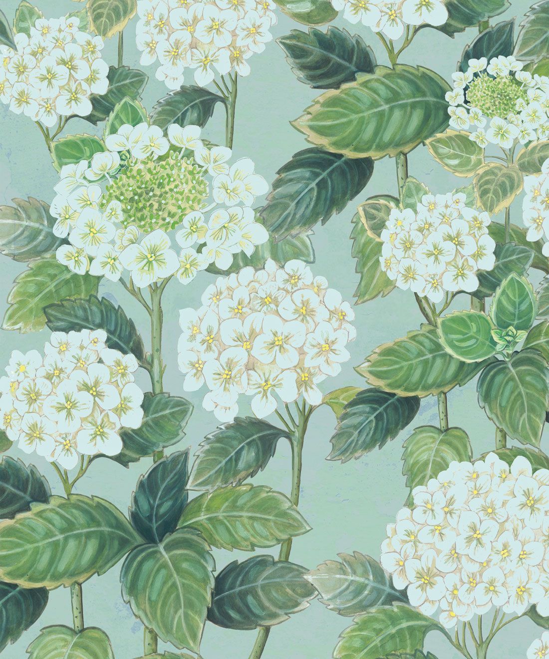 Hydrangea Garden Wallpaper • Gorgeous Florals
