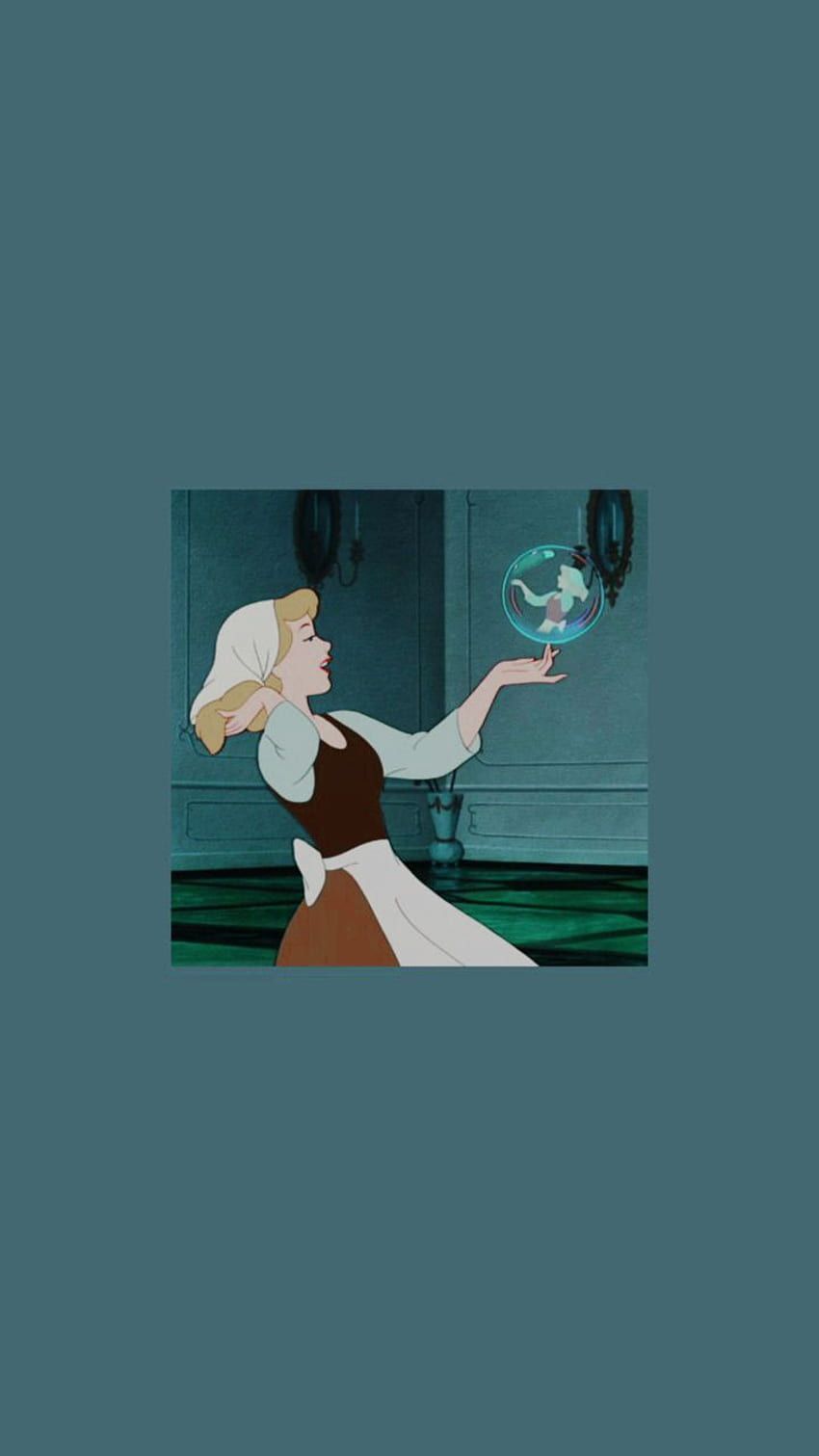 Lockscreens & Symbole. Disney, Cute disney, Disney phone, Aesthetic Cinderella HD phone wallpaper