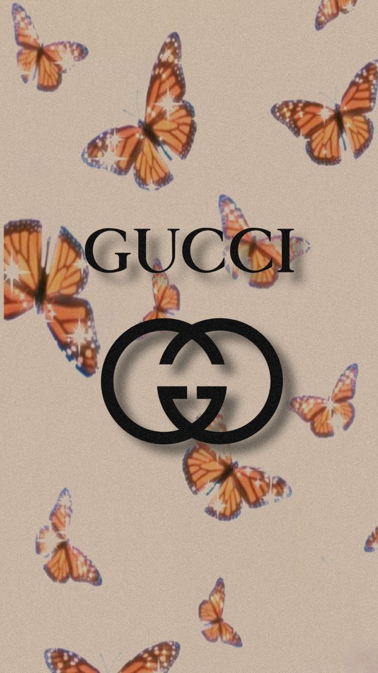 Gucci wallpaper with butterflies - Gucci