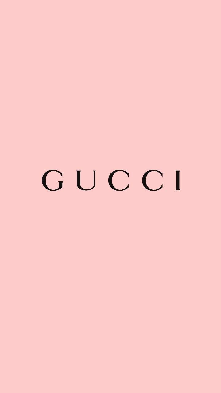 Gucci Logo Pink Wallpaper