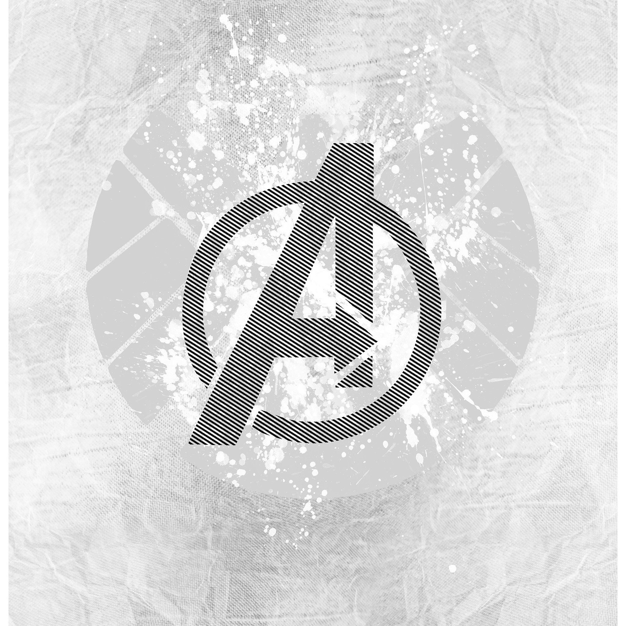 The Avengers logo on a white background - Avengers