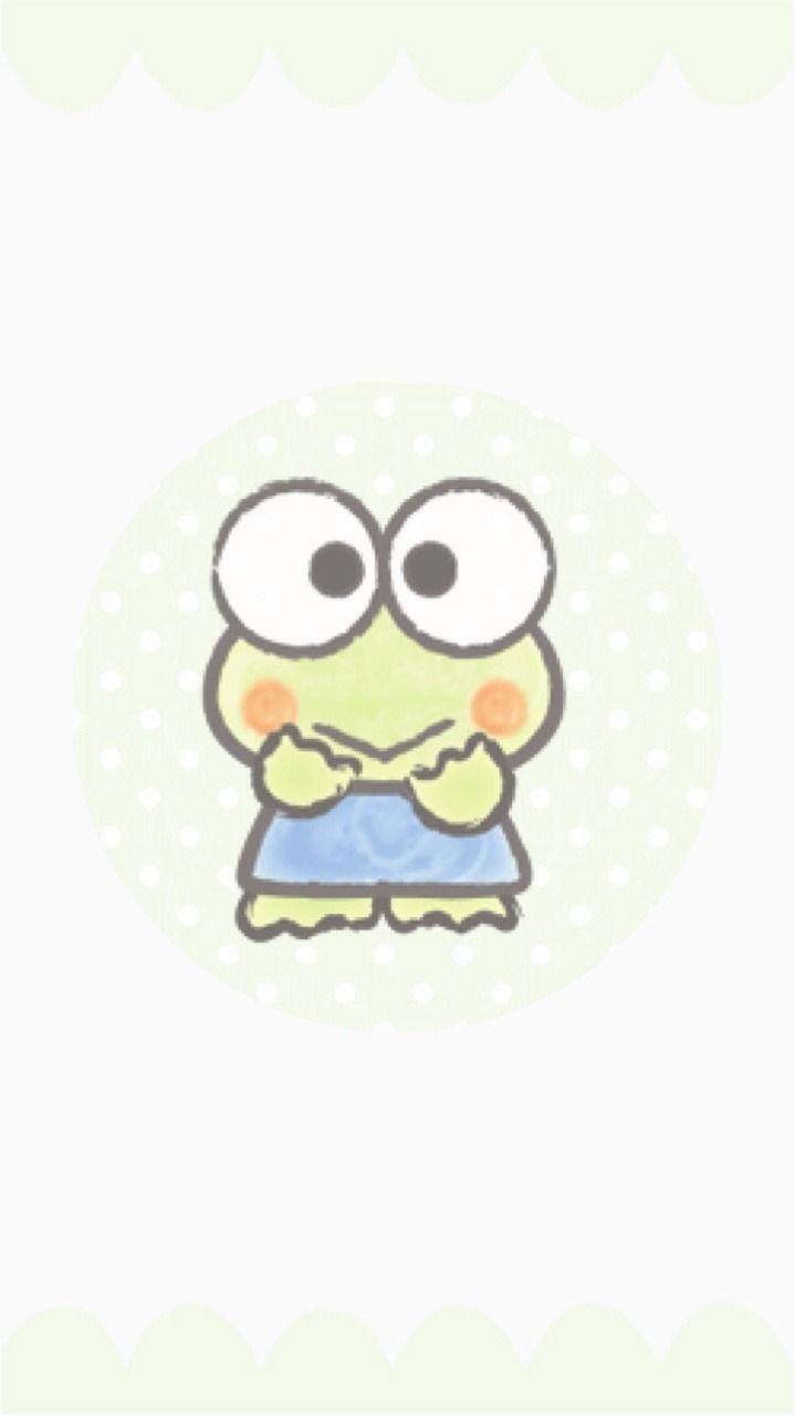 A cute little frog with big eyes - Keroppi