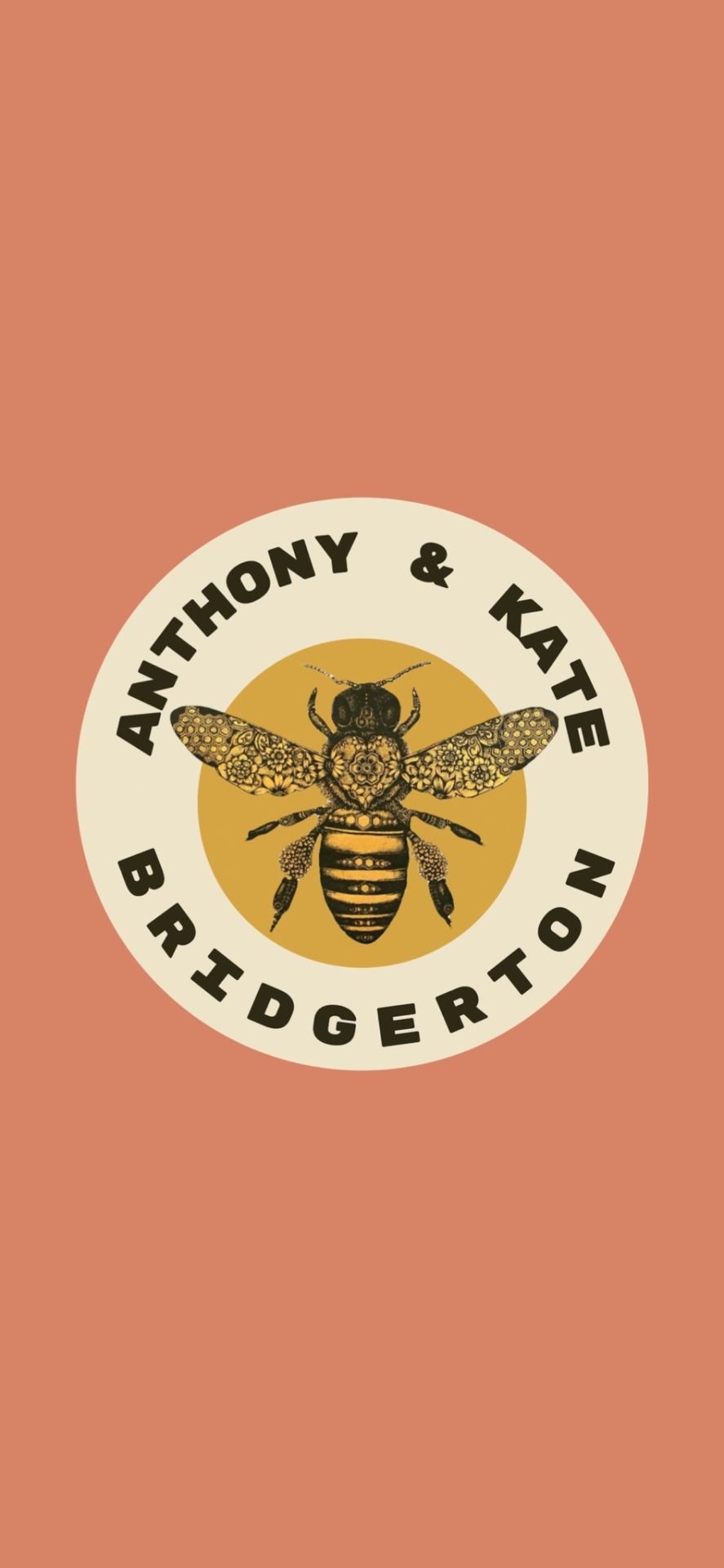 A logo for anthony and kate barderston - Bridgerton