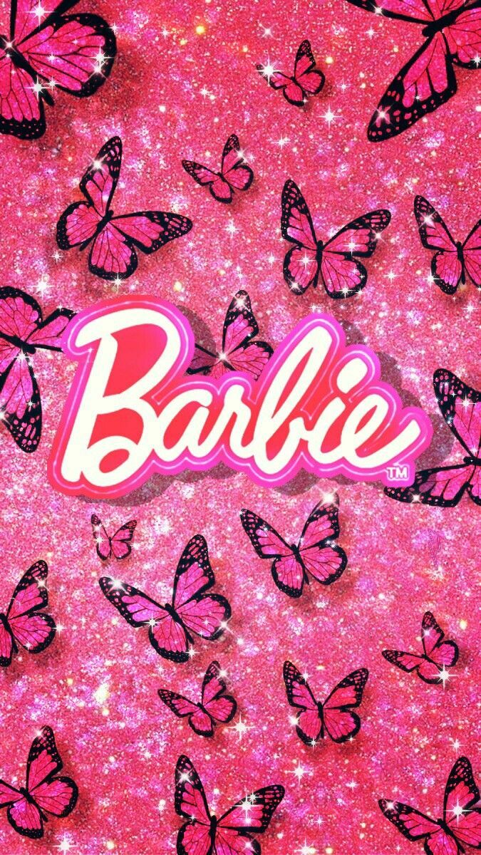 Barbie Wallpaper. Papel de parede brilhante rosa, Wallpaper de iphone rosa, Papel de parede cor de rosa