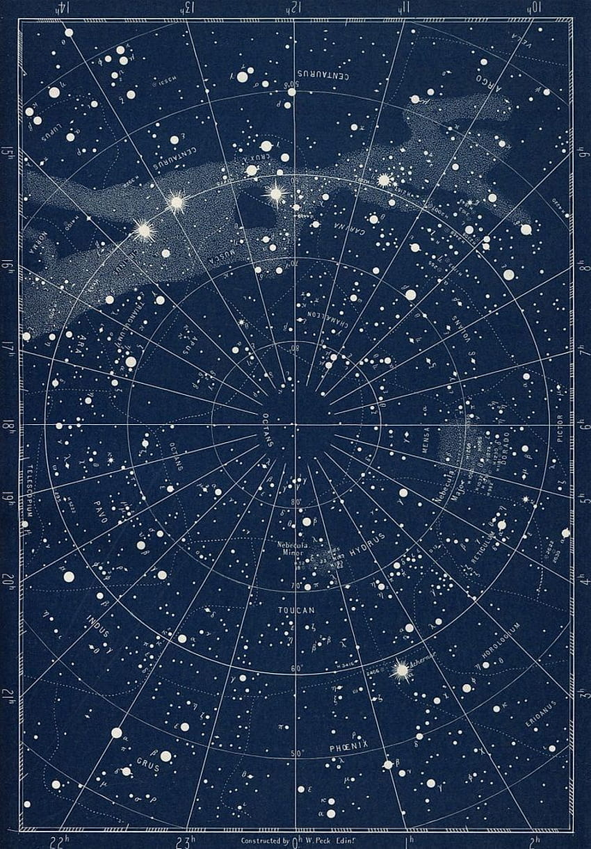 Constellation aesthetic HD wallpaper