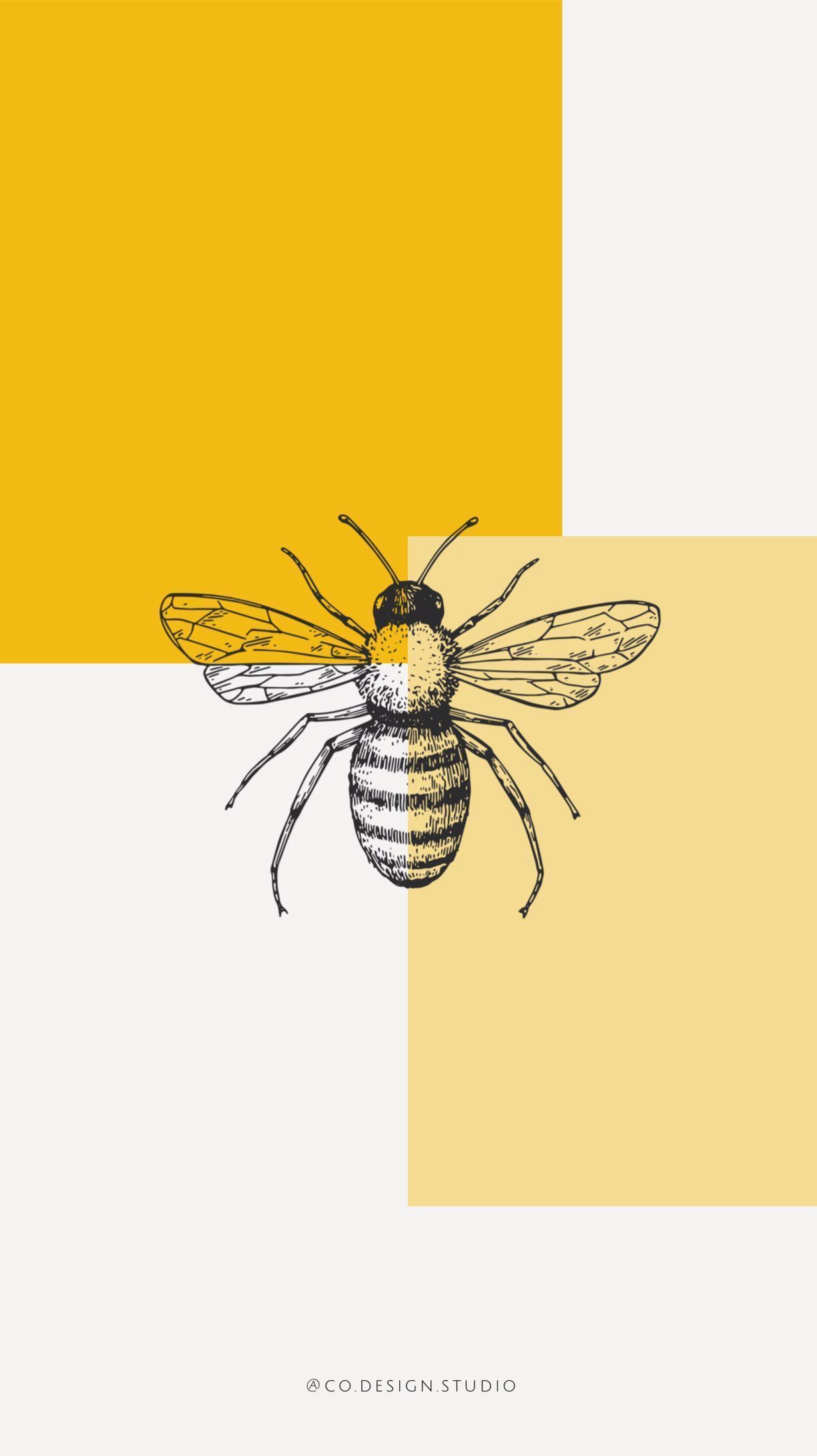 wallpaper #iphone #graphicdesign #yellow #mustard #bee #honey. Art wallpaper, Yellow wallpaper, Art