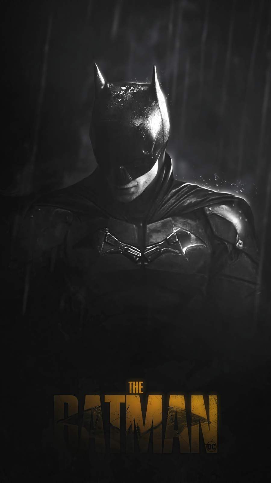 The Batman Monochrome IPhone Wallpaper Wallpaper : iPhone Wallpaper