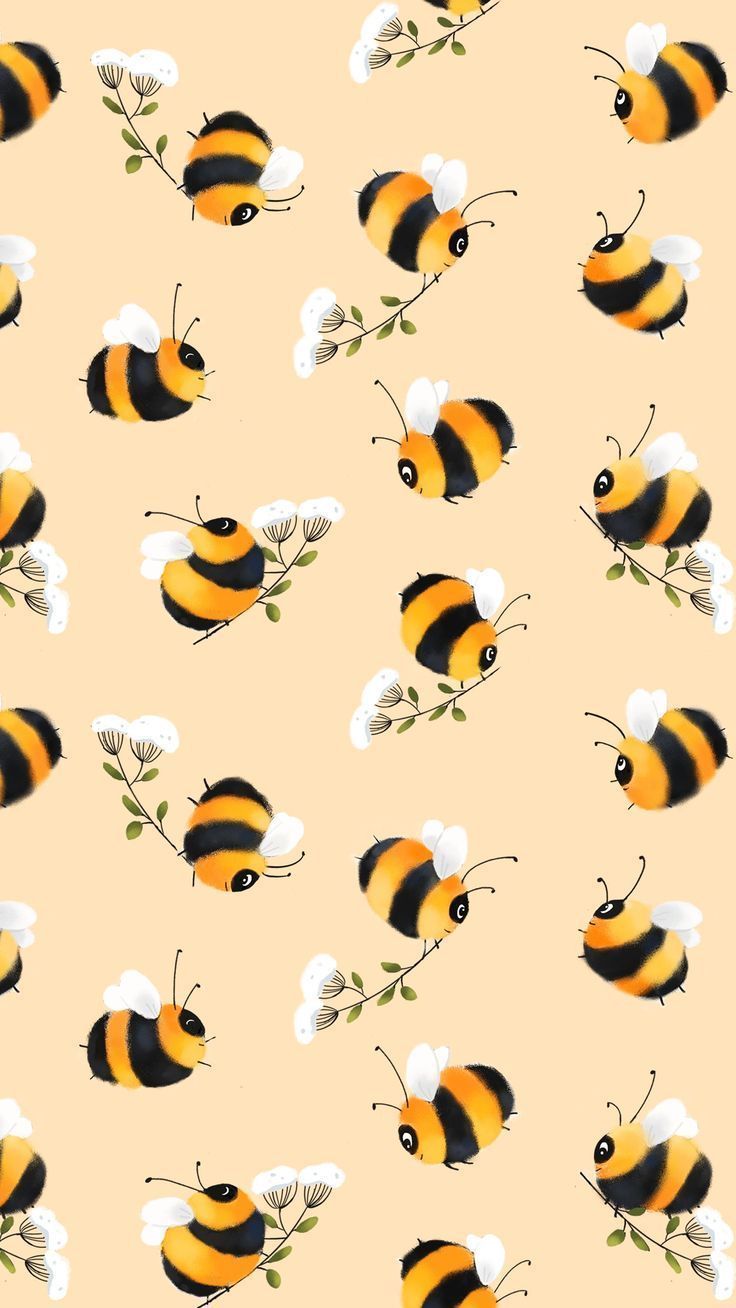 Cartoon Bee Wallpaper