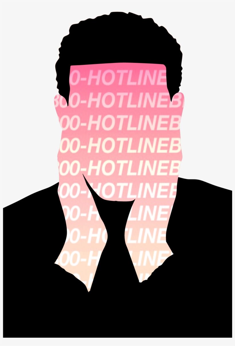 Hotline bling clipart, Cartoons - Hotline Bling Png - The Weeknd Black And White - Drake