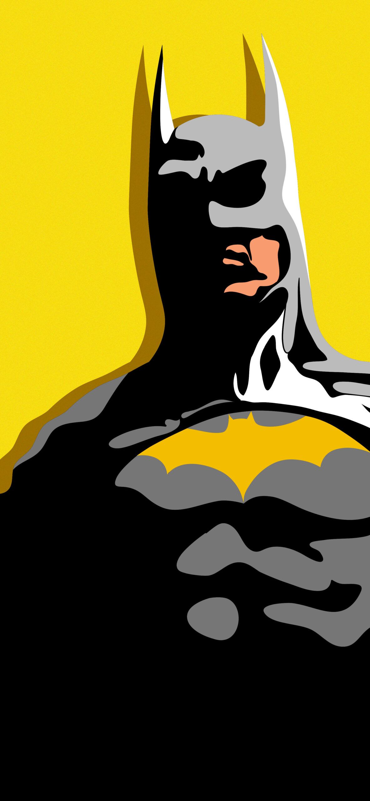 Batman in black and yellow - Batman