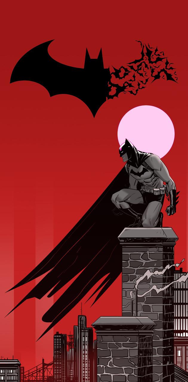 Red Batman wallpaper