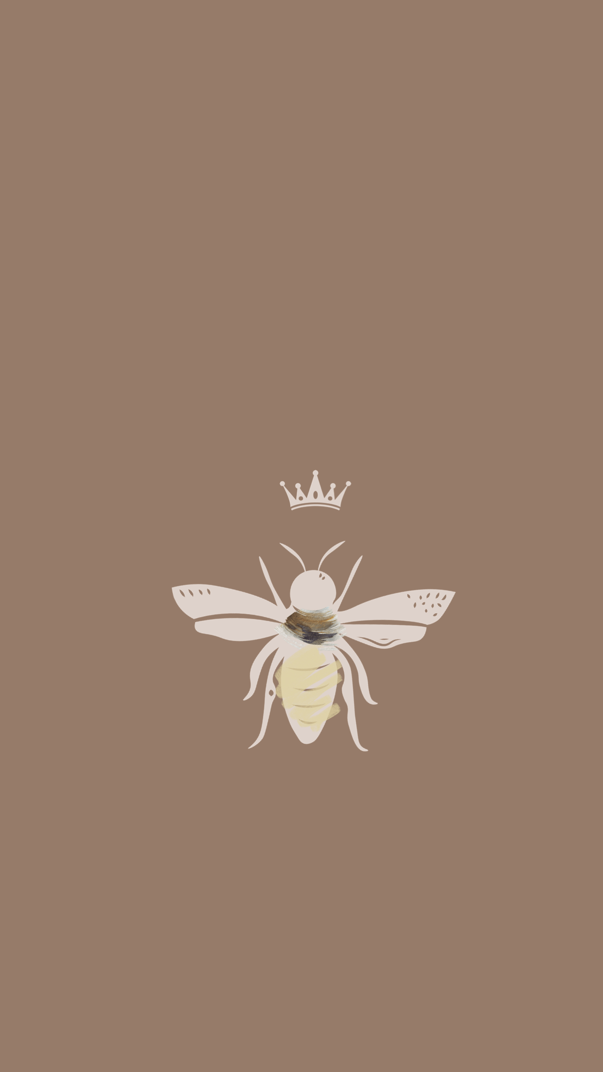 A bee with crown on its head - Bee