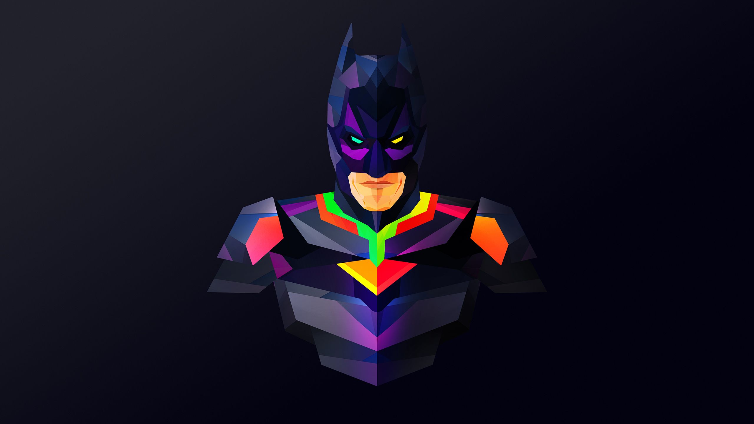 1920x1080 Batman, low poly, abstract, 4k, superheroes, 2015, all years, artwork, 2015 wallpapers, superheroes wallpapers, artwork wallpapers, 4k wallpapers, 1920x1080 - Batman