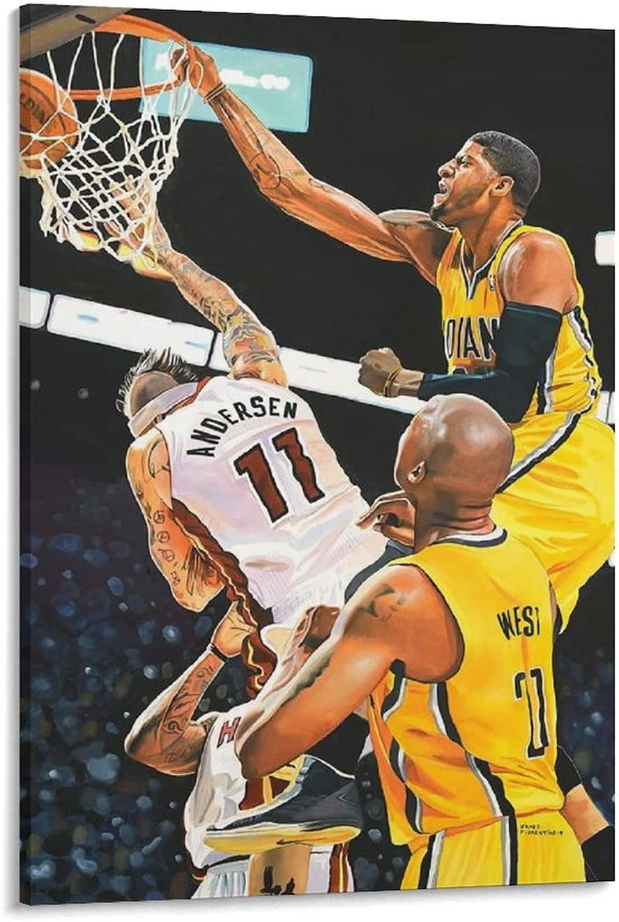Buy FENGGANG Paul George Dunk Basketball Star Sports Poster Home Decor Poster Wall Art Hanging Picture Print Bedroom Decorative Painting Posters Room Aesthetic 12x18inch30x45cm Online at Lowest Price in Ubuy Nepal. B09BNDMJ84