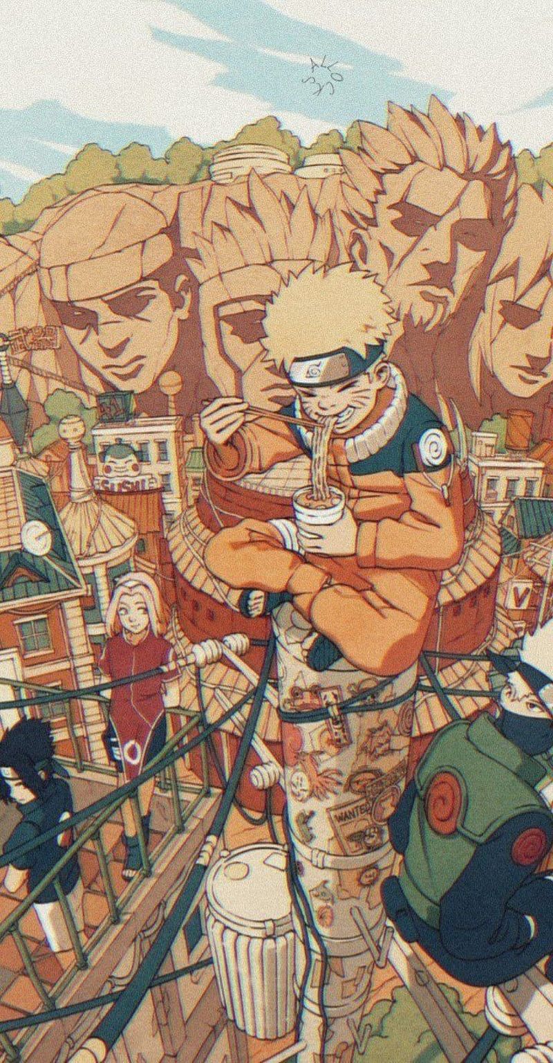 Naruto, aesthetic, anime, naruto, HD phone wallpaper
