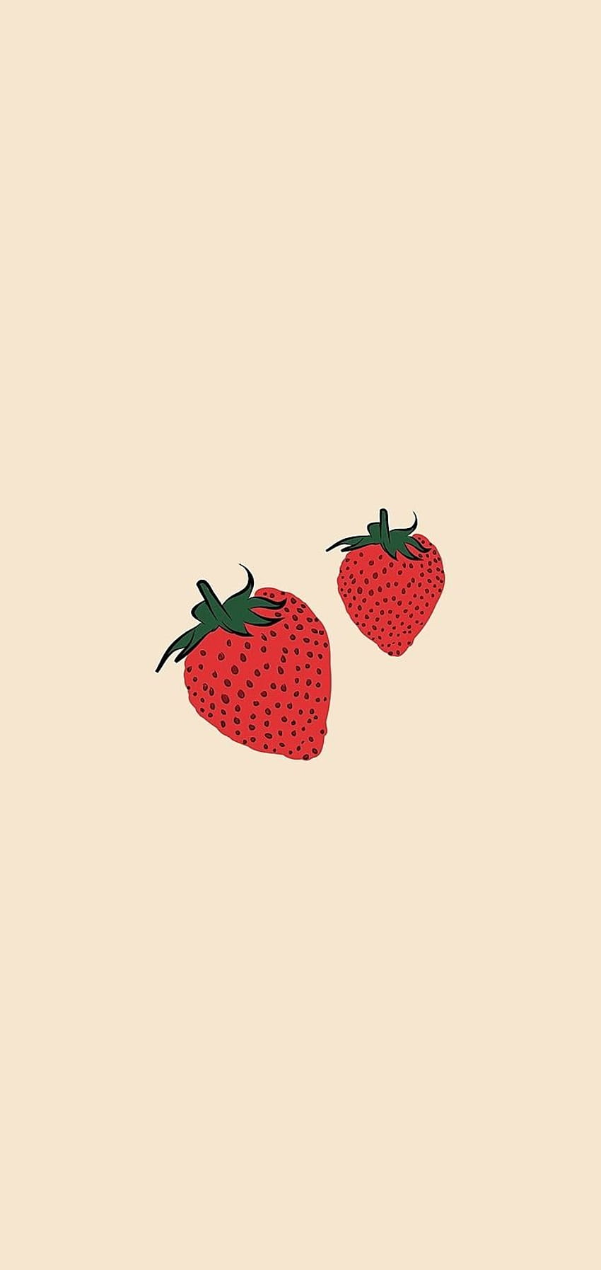 Strawberry Tumblr posts, cute aesthetic strawberry HD phone wallpaper