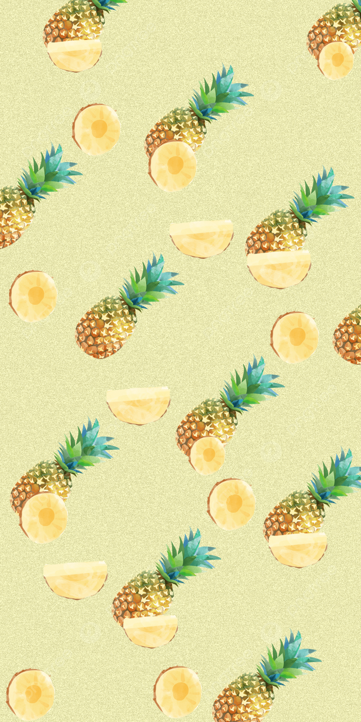 Fruit Wallpaper Watercolor Pineapple Pulp Background, Watercolor, Fruit, Pineapple Background Image for Free Download