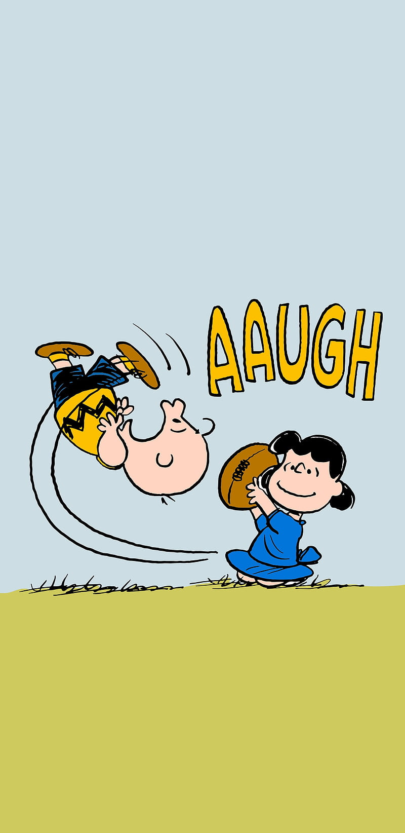 Fall Classic, aaugh, charlie brown, football, kick, lucy, miss, peanuts, snoopy, HD phone wallpaper