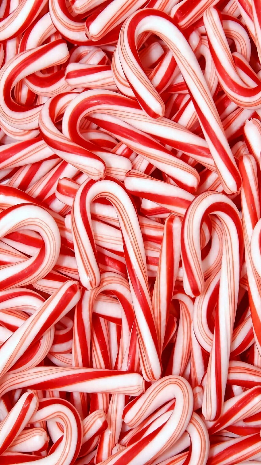 Red and White Candy in christmas candy aesthetic HD phone wallpaper