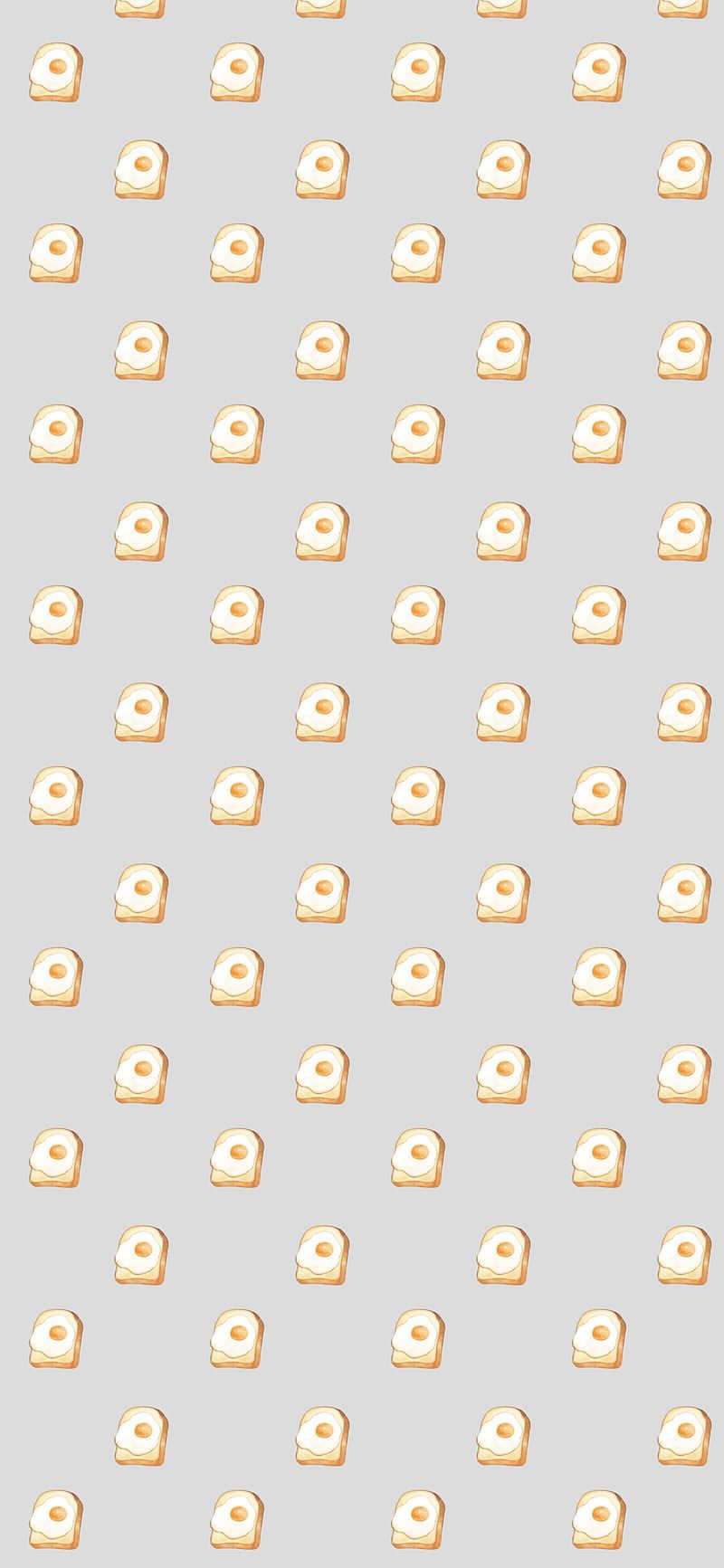 Egg toast, cute, egg, food, toast, HD phone wallpaper