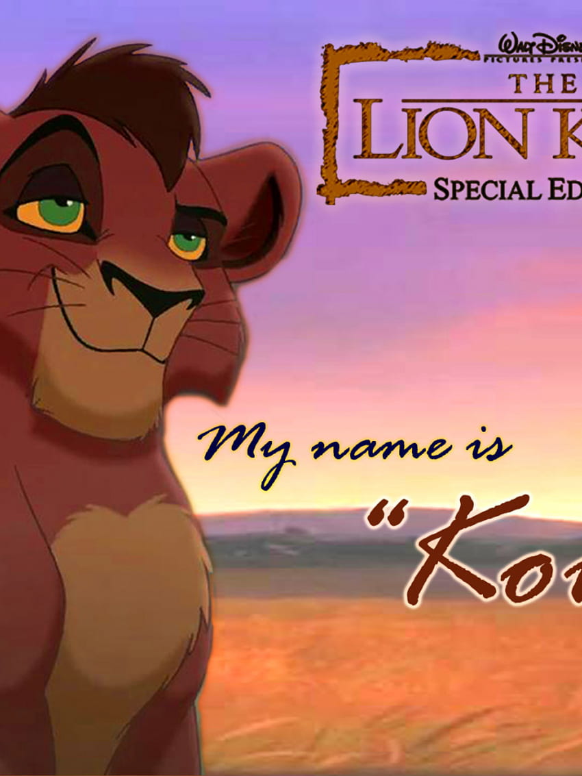 The lion king kovu HD wallpaper