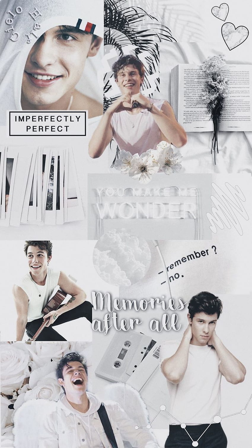 Shawn mendes collage aesthetic HD wallpaper