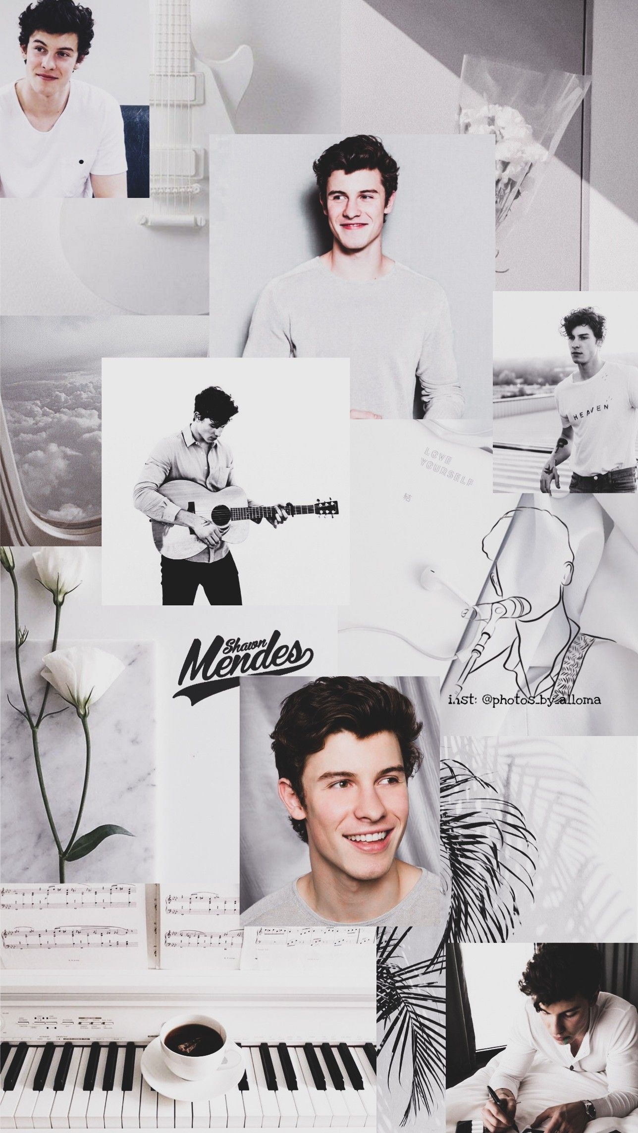 Shawn mendes aesthetic wallpaper, shawn mendes, aesthetic, music, singer, musician, monochrome, black and white, photo, photos - Shawn Mendes