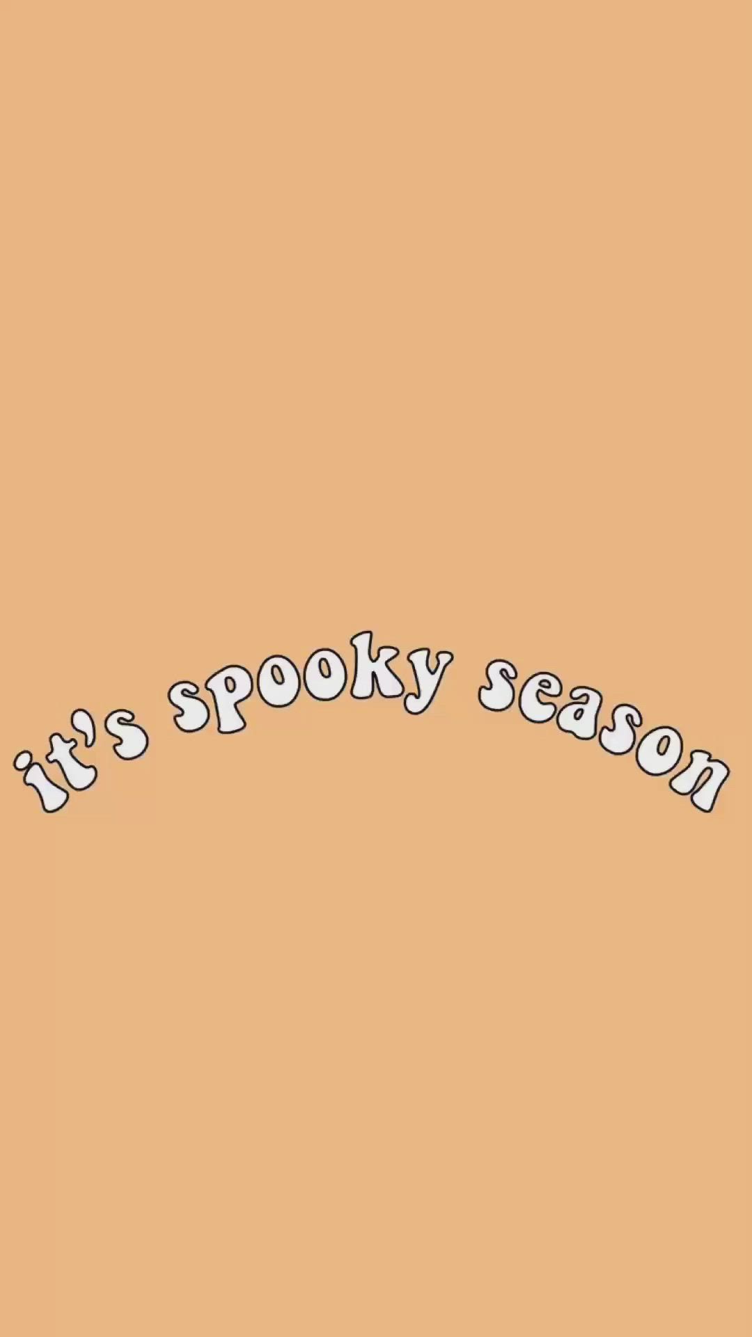 Its spooky season wallpaper phone background - Halloween, cute Halloween