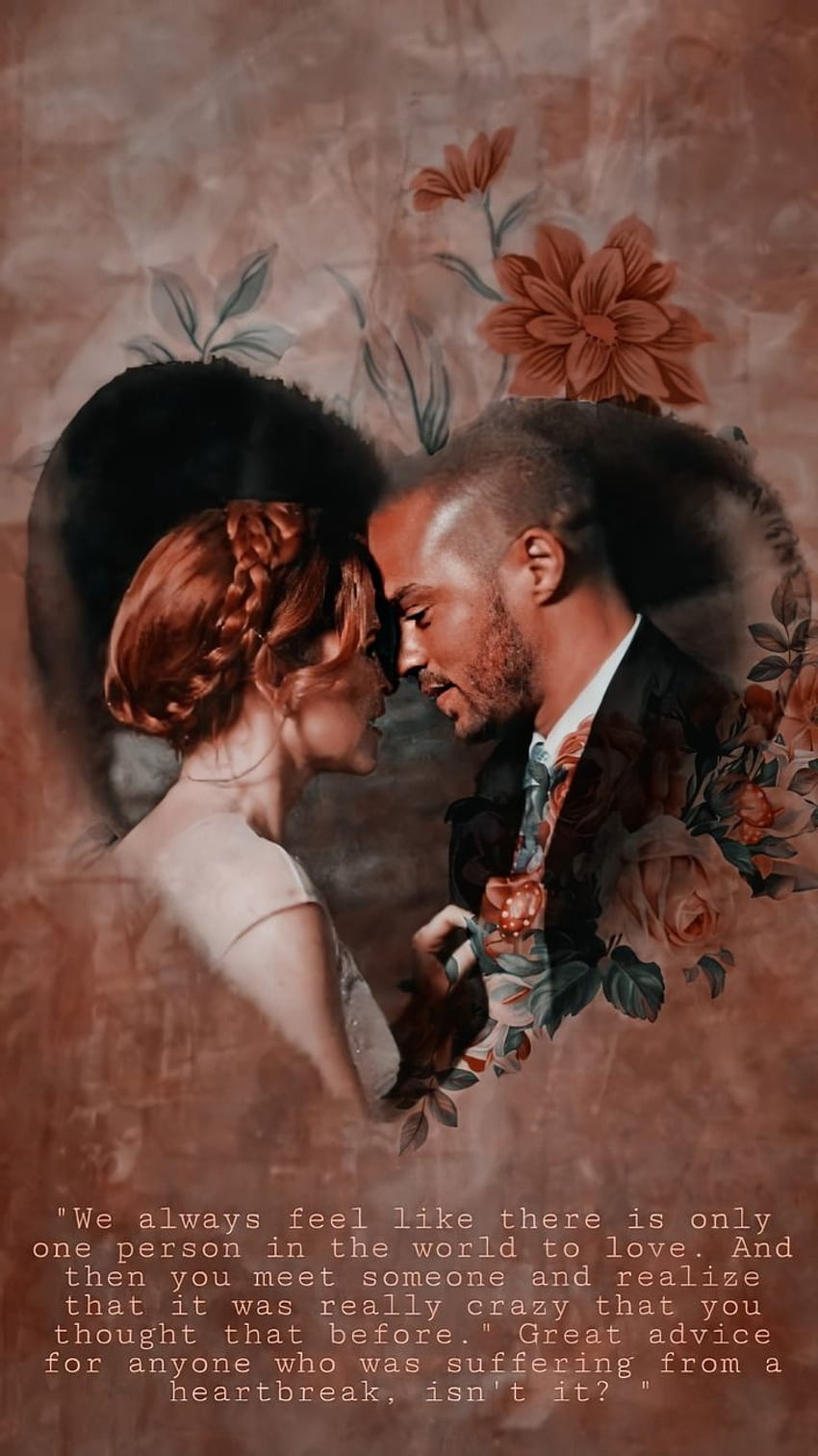 Lockscreen Aesthetic Kepner e Jackson Avery Grey's Anatomy HD phone wallpaper