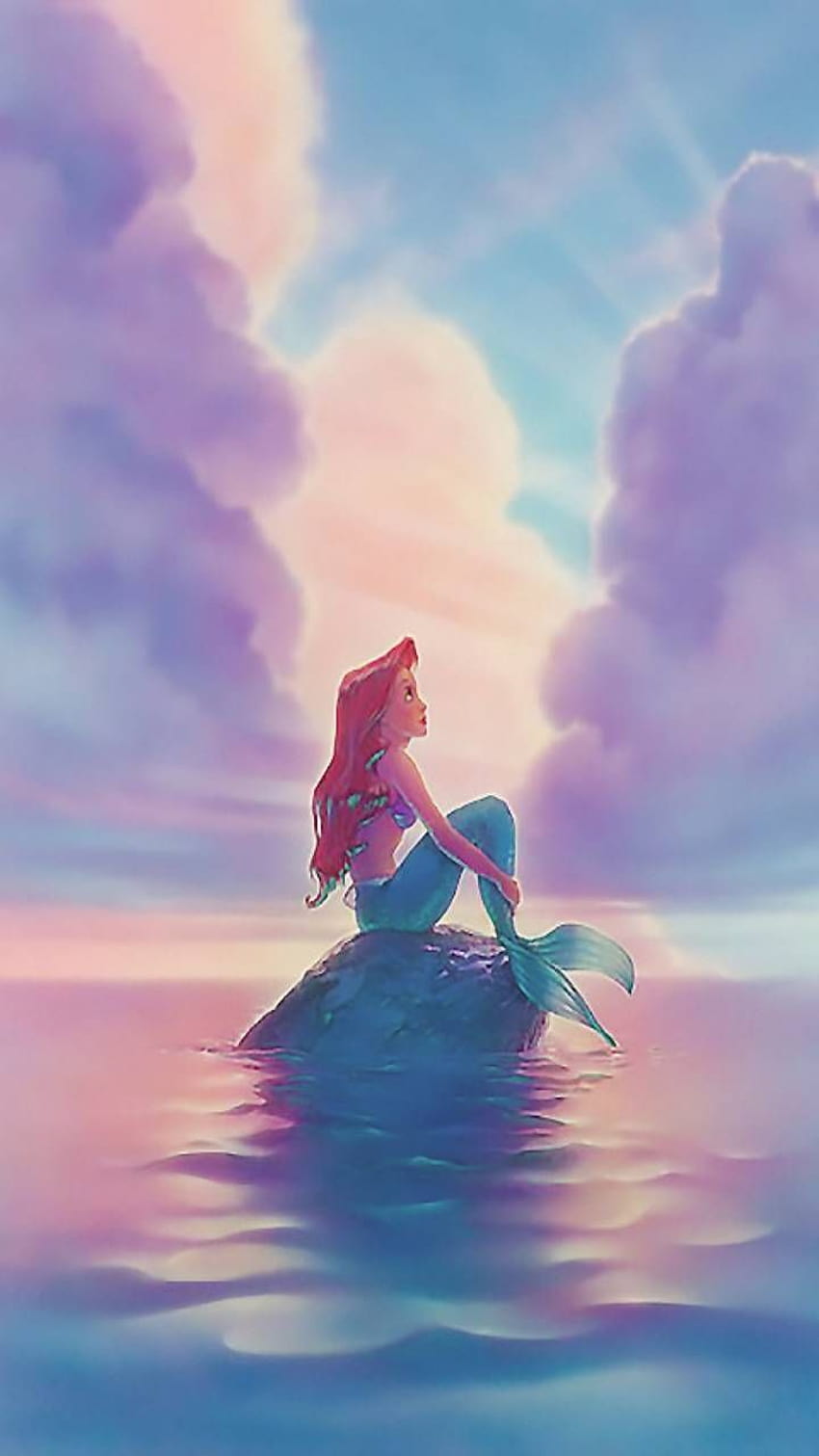 The Little Mermaid wallpaper for iPhone and Android phone. - Ariel