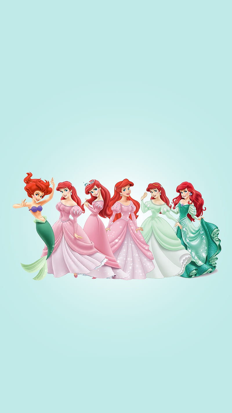 Ariel, disney, princess, HD phone wallpaper