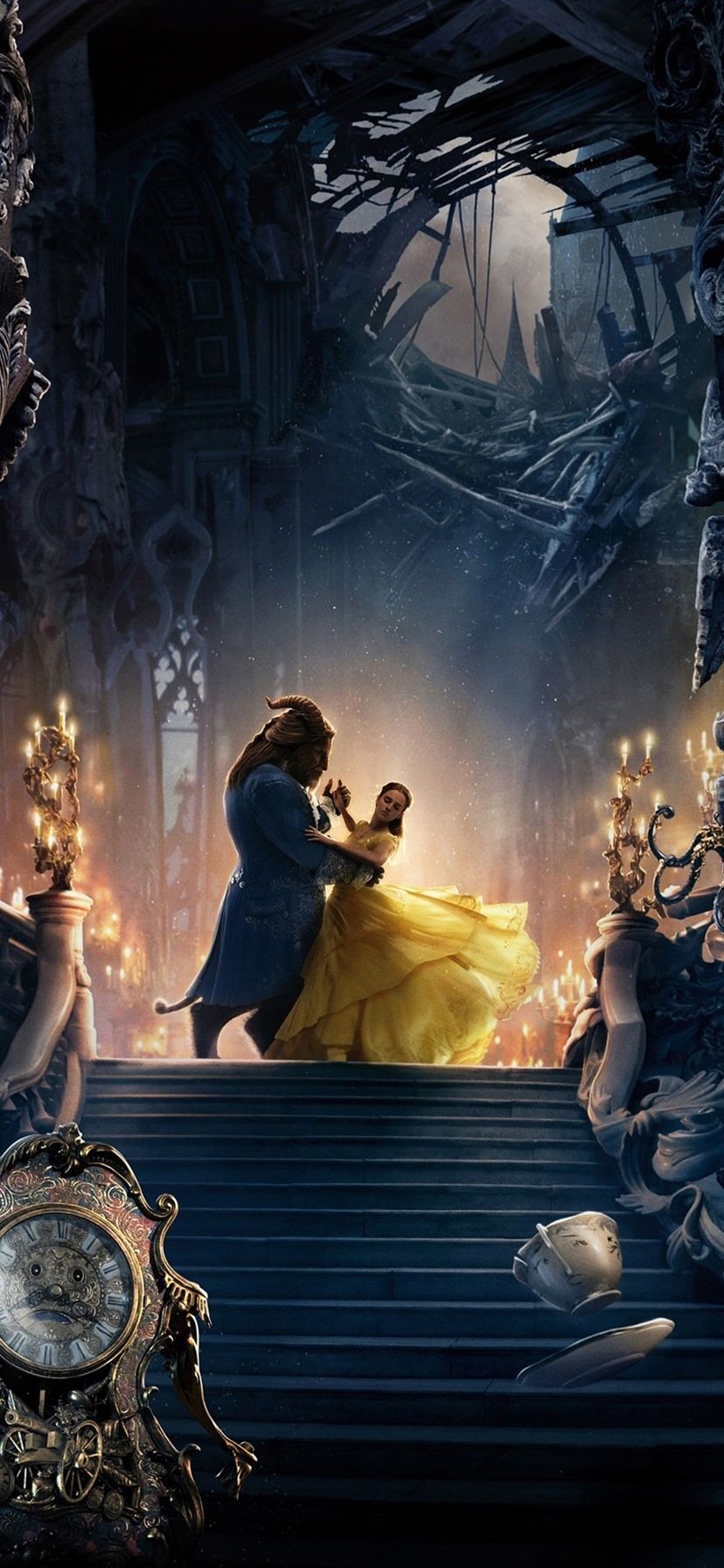 A poster for the movie beauty and beast - Belle