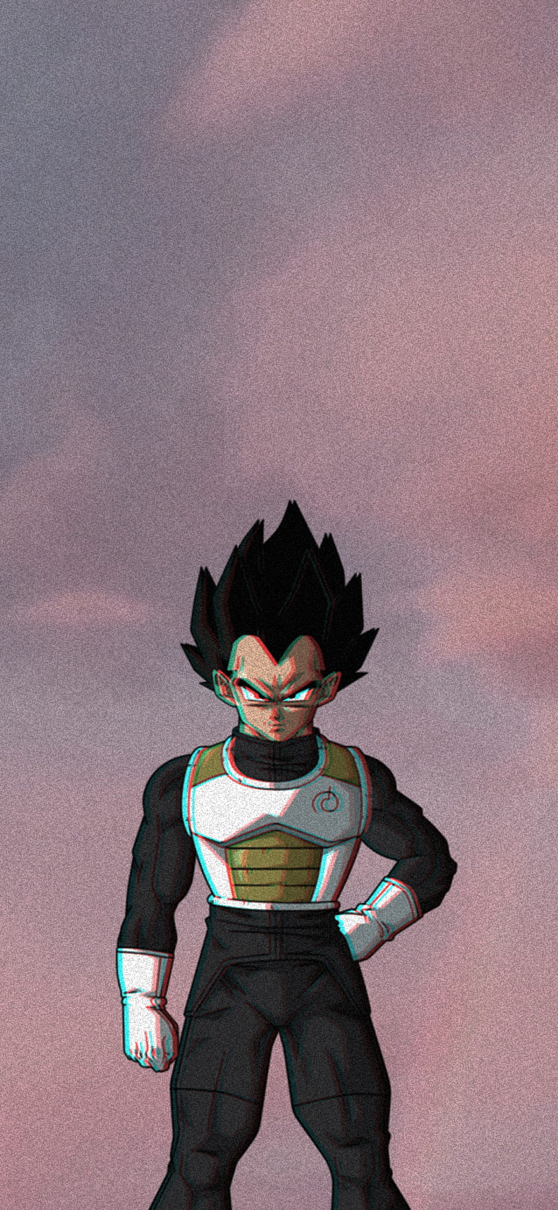 Vegeta Faded, dragon ball aesthetic, HD phone wallpaper